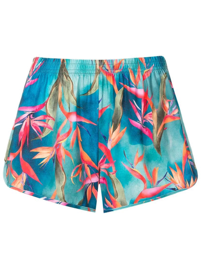 Lee-Printed Mini Shorts