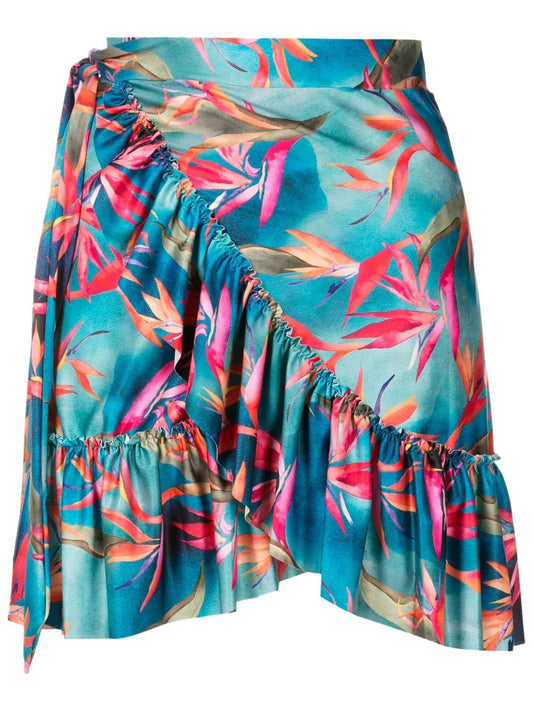Laurita Fluted Mini Skirt
