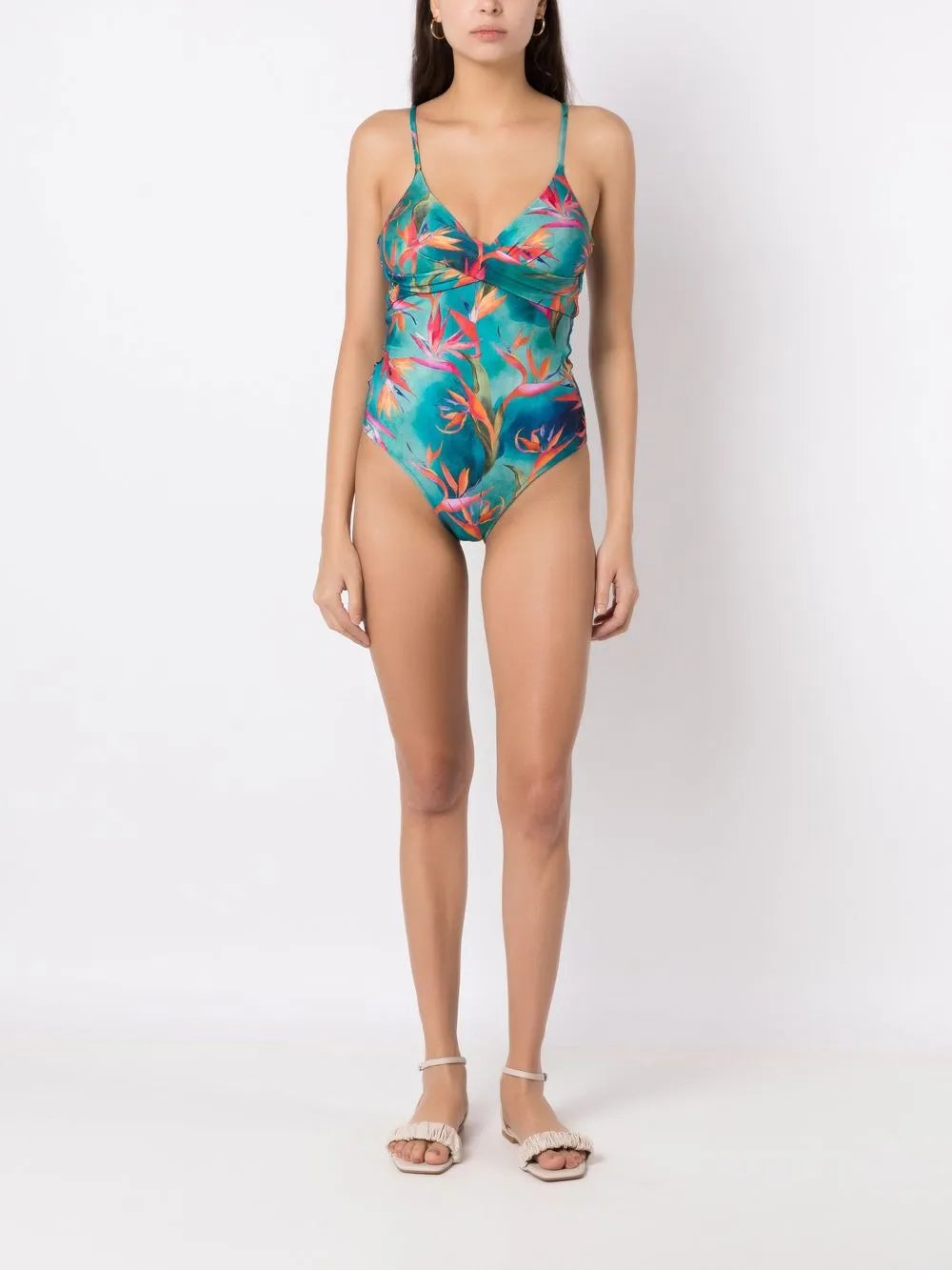Bianca Graphic-Print Swimsuit