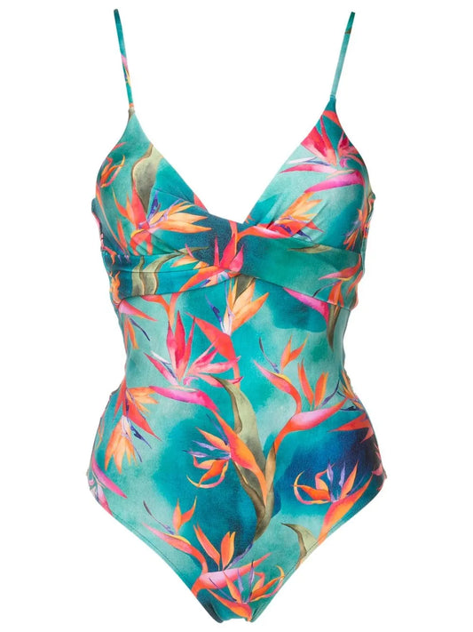 Bianca Graphic-Print Swimsuit