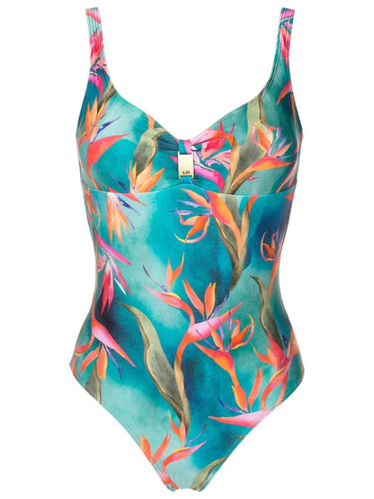 Roberta Graphic-Print Swimsuit