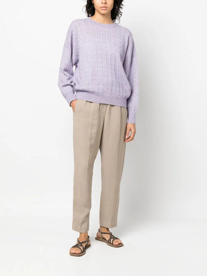 High-Waisted Trousers
