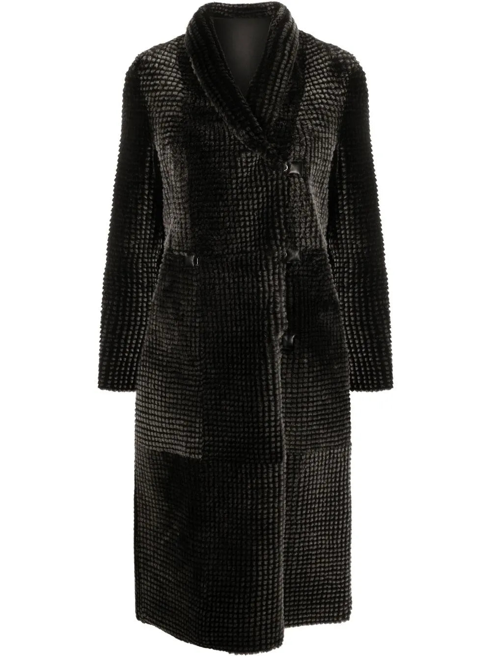 Reversible Double-Breasted Coat