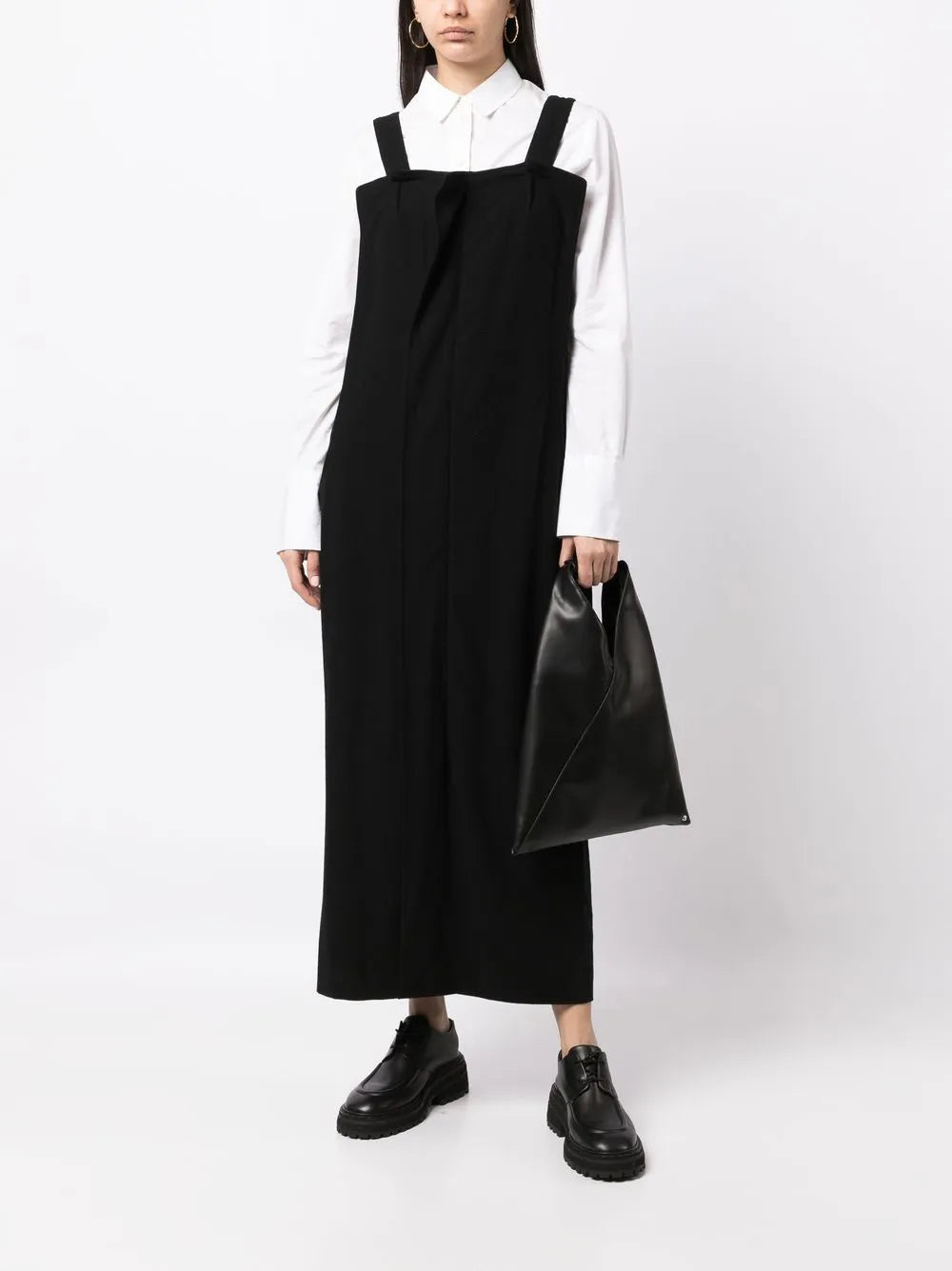 Maxi Pinafore Dress