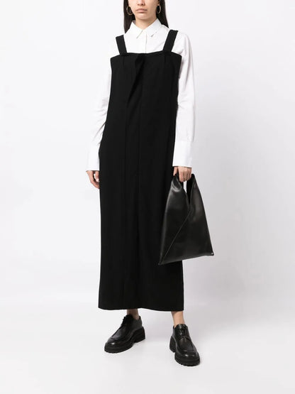 Maxi Pinafore Dress