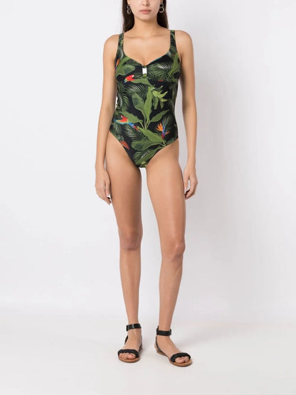 Roberta Sweetheart-Neck Swimsuit