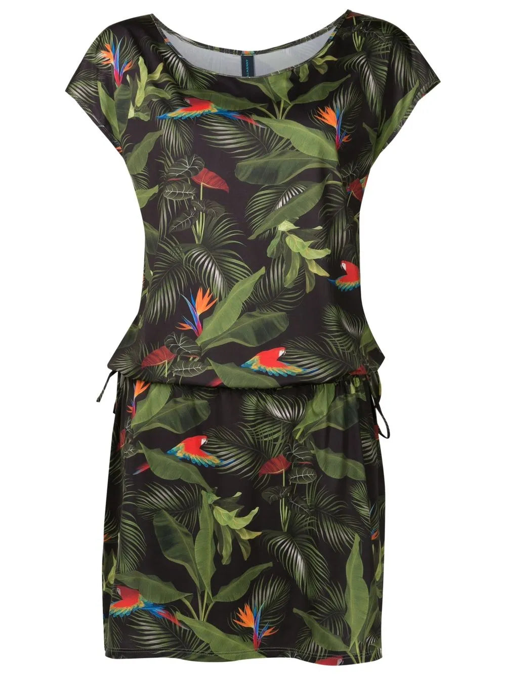 Shiva Botanical-Print Dress