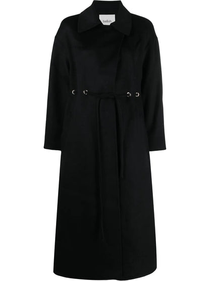 Kate Drawstring Wool-Blend Coat