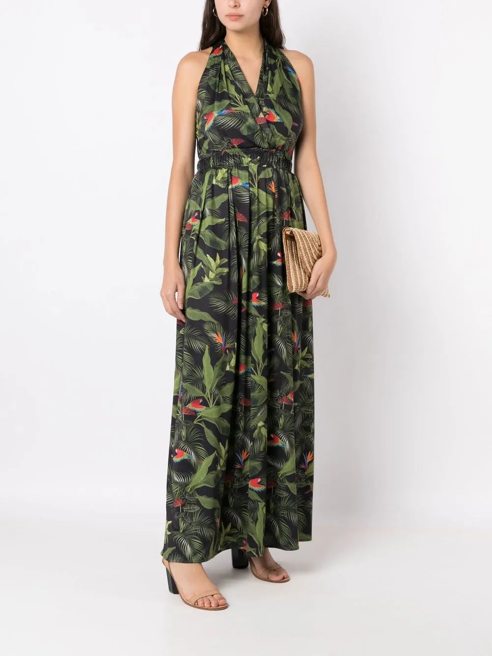 Venus Floral-Print Dress