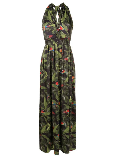 Venus Floral-Print Dress