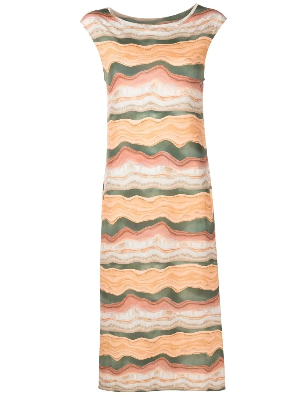 Zababa Sleeveless Midi Dress