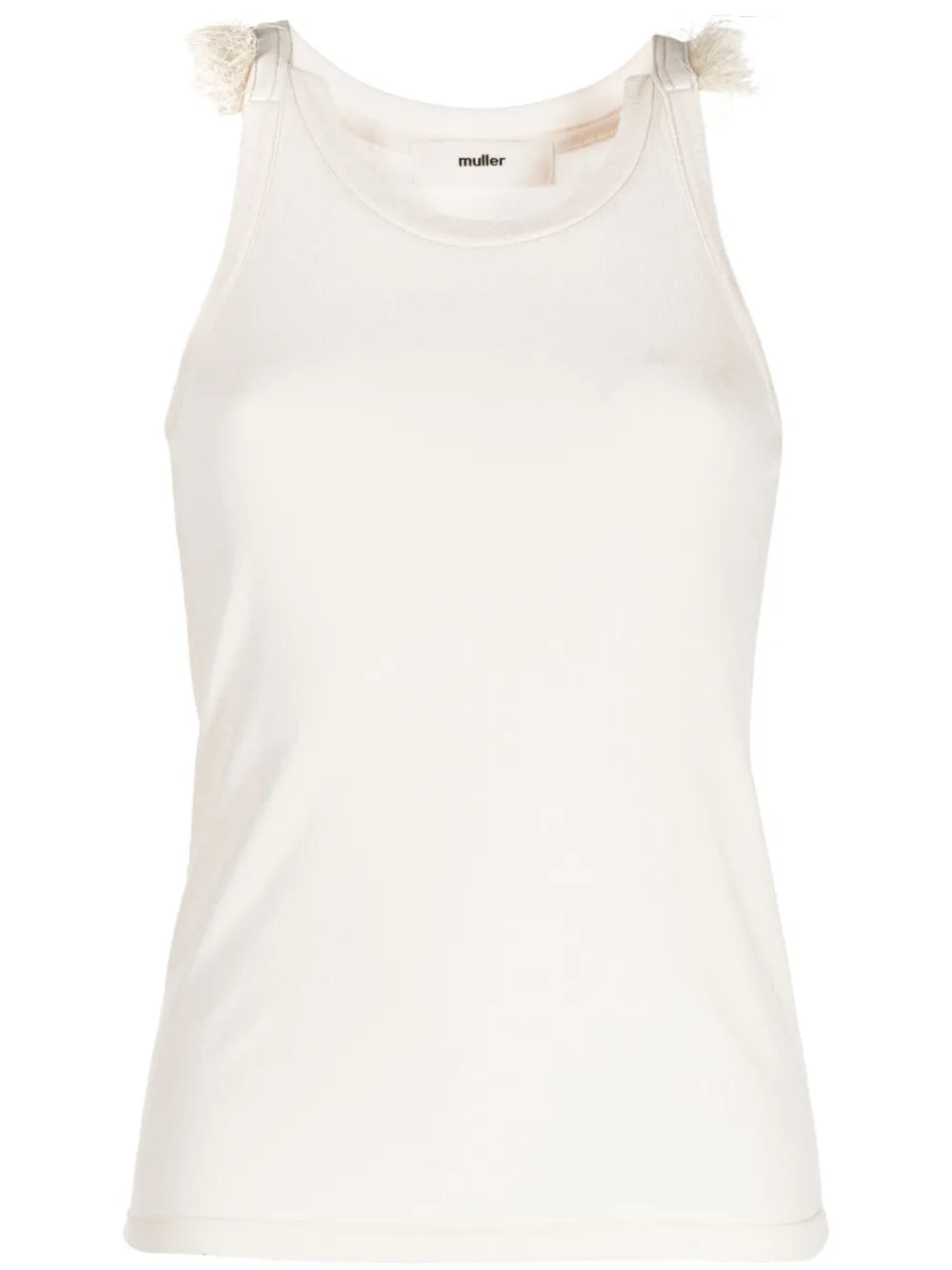 Ruffled Sleeveless Tank Top