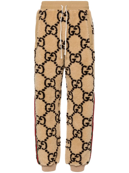 Gg Patterned Jacquard Track Pants