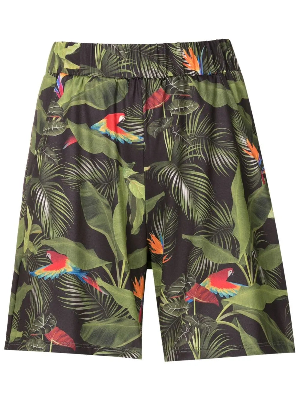 Lara Botanical-Print Shorts