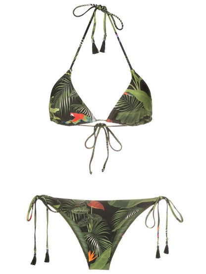 Maya Tassel-Embelishment Bikini