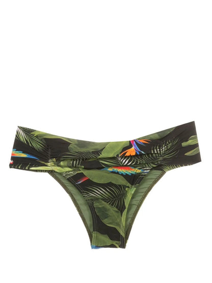 Jasper Botanical-Print Swim Briefs