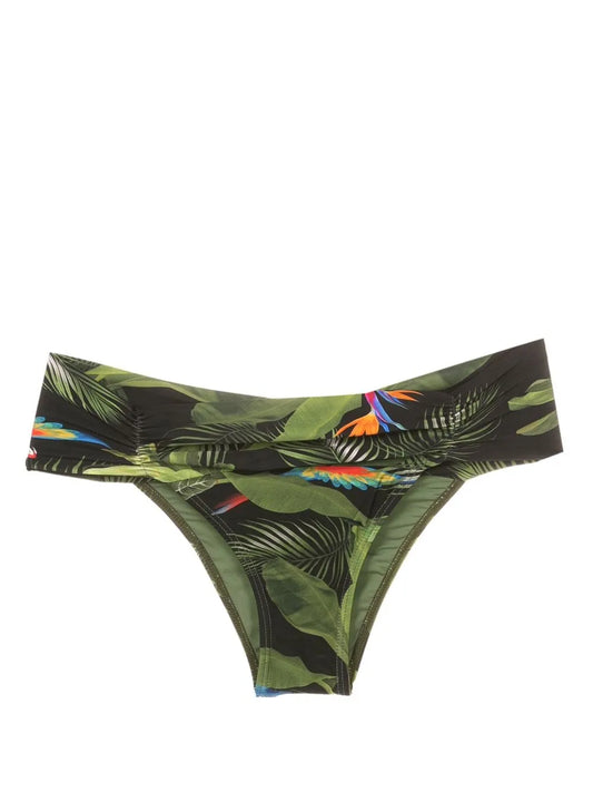 Jasper Botanical-Print Swim Briefs