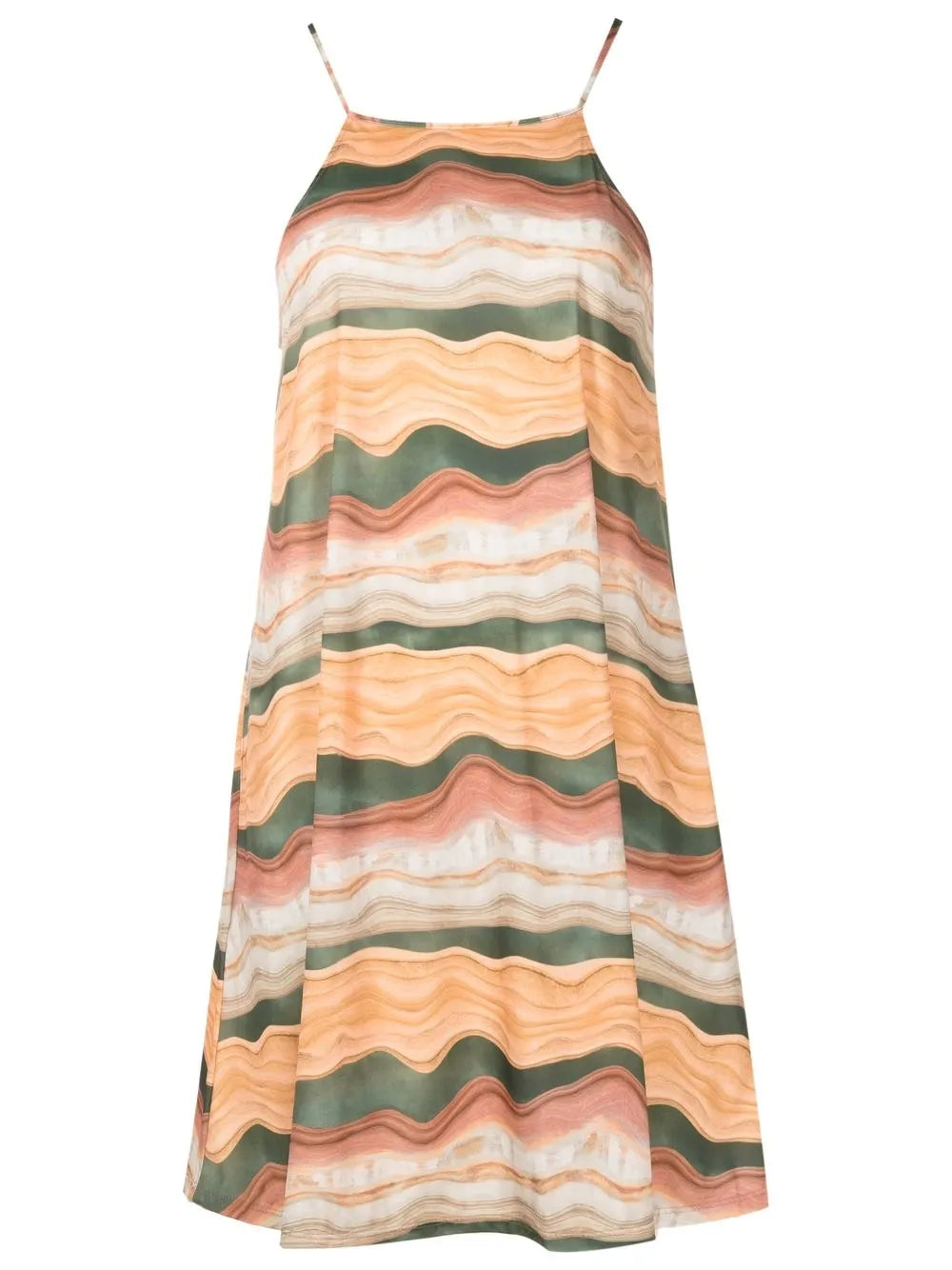 Isis Square-Neck Mini Dress