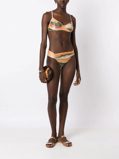 Jasper Printed Bikini Bottom