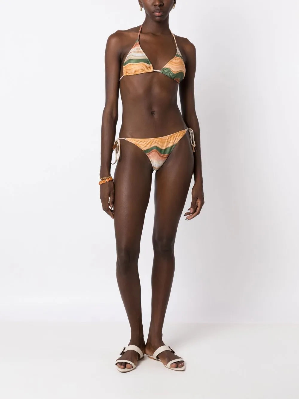 Maya Tie Tassel Bikini Set