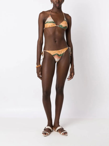 Maya Tie Tassel Bikini Set