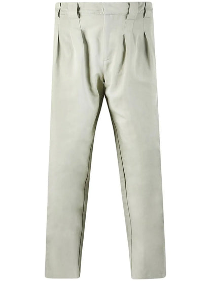 Manollo Pleated Tapered Trousers