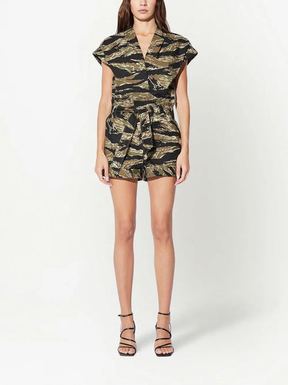Kahtia All-Over Print Jumpsuit