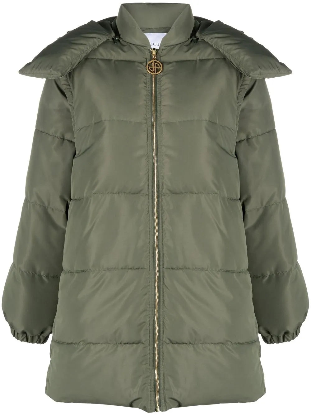 Detachable-Sleeve Puffer Coat