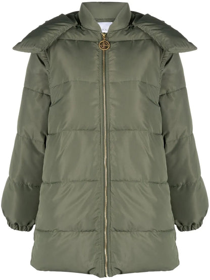 Detachable-Sleeve Puffer Coat