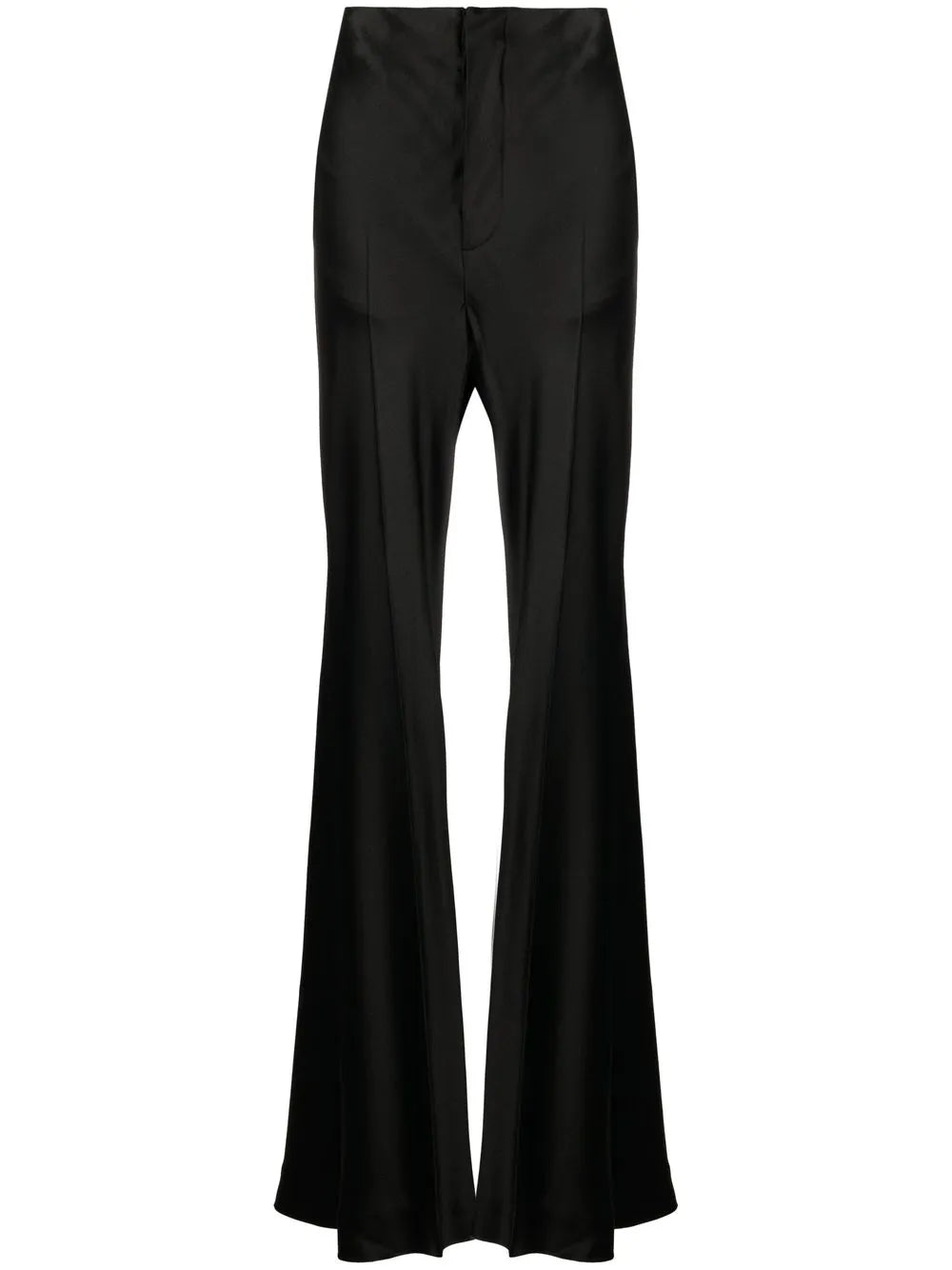 Pleated Wide-Leg Trousers