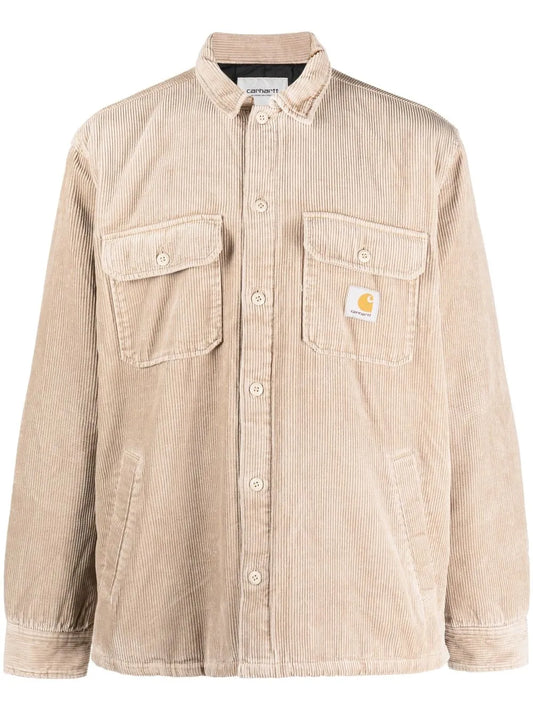 Logo-Patch Buttoned Shirt