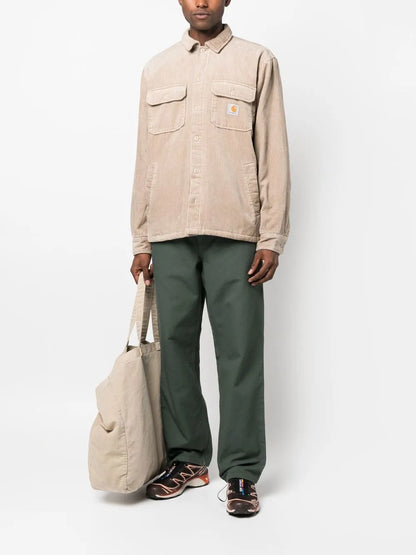Logo-Patch Buttoned Shirt