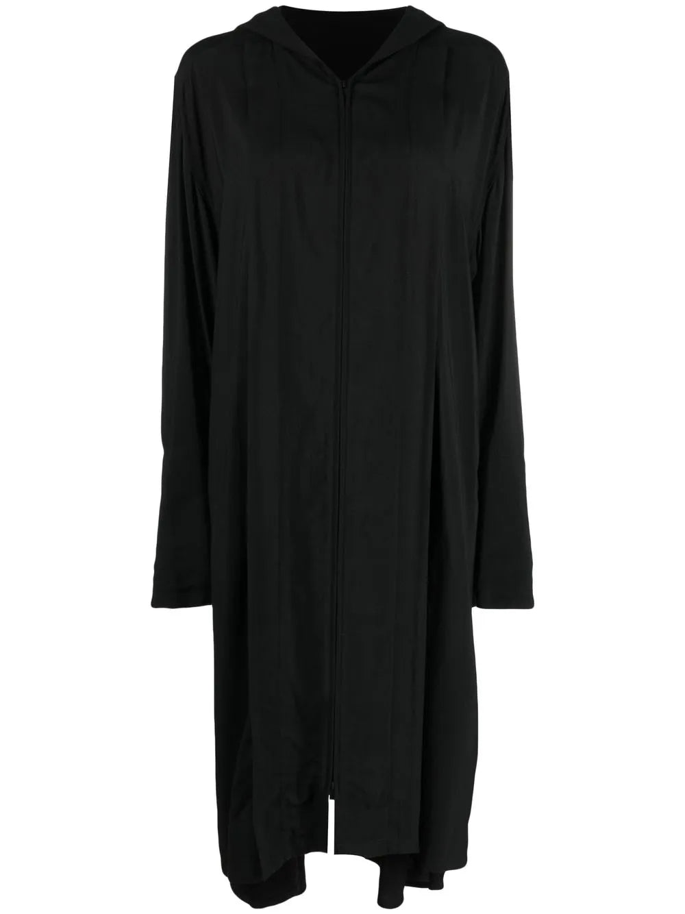 Asymmetric Hooded Coat