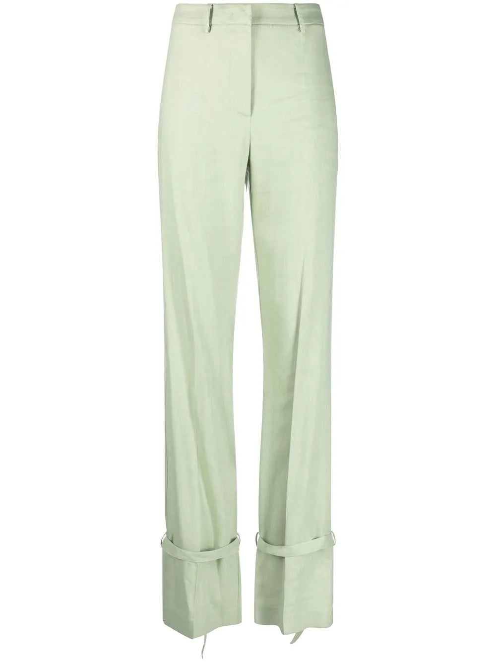 Twill Buckled-Ankle Trousers