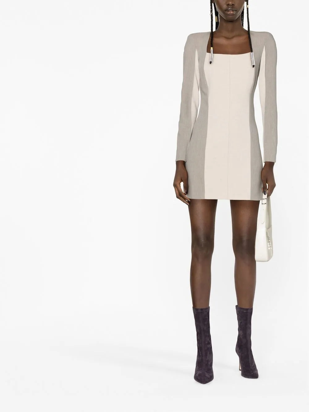 Long-Sleeve Minidress