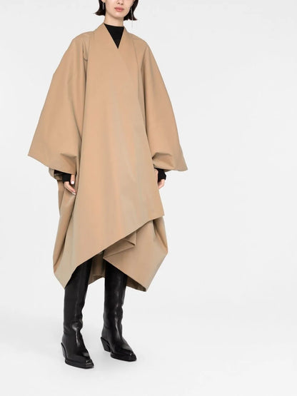 Organic-Cotton Blanket Coat