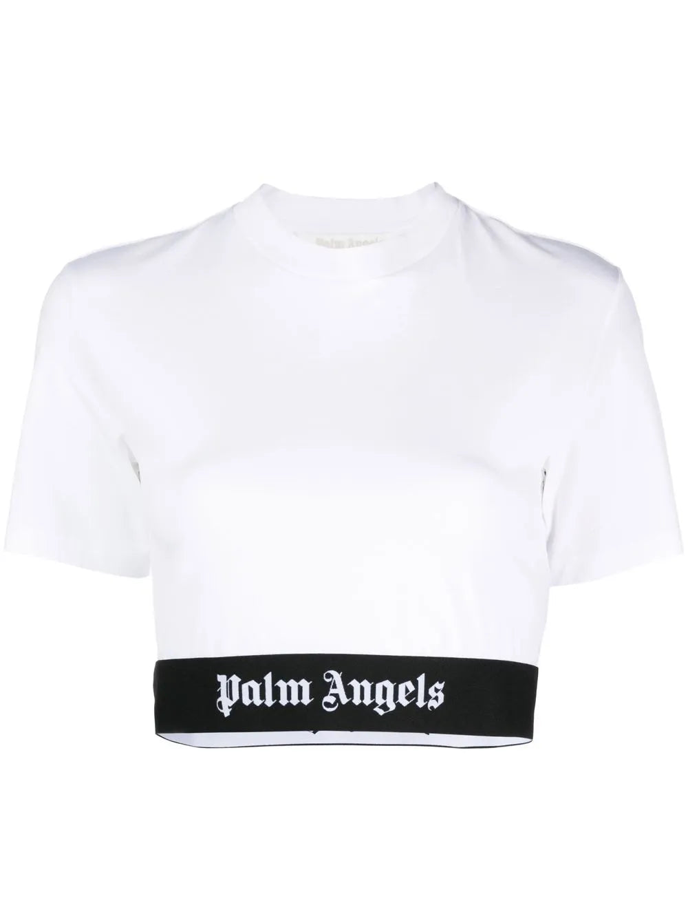 Logo-Underband Cropped T-Shirt