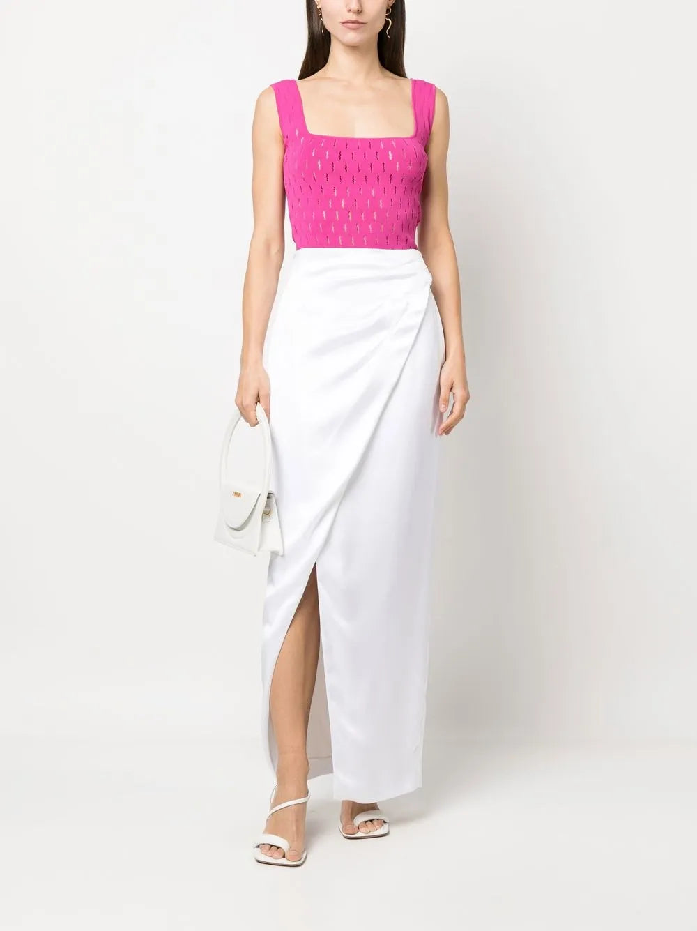 High-Waist Straight Skirt