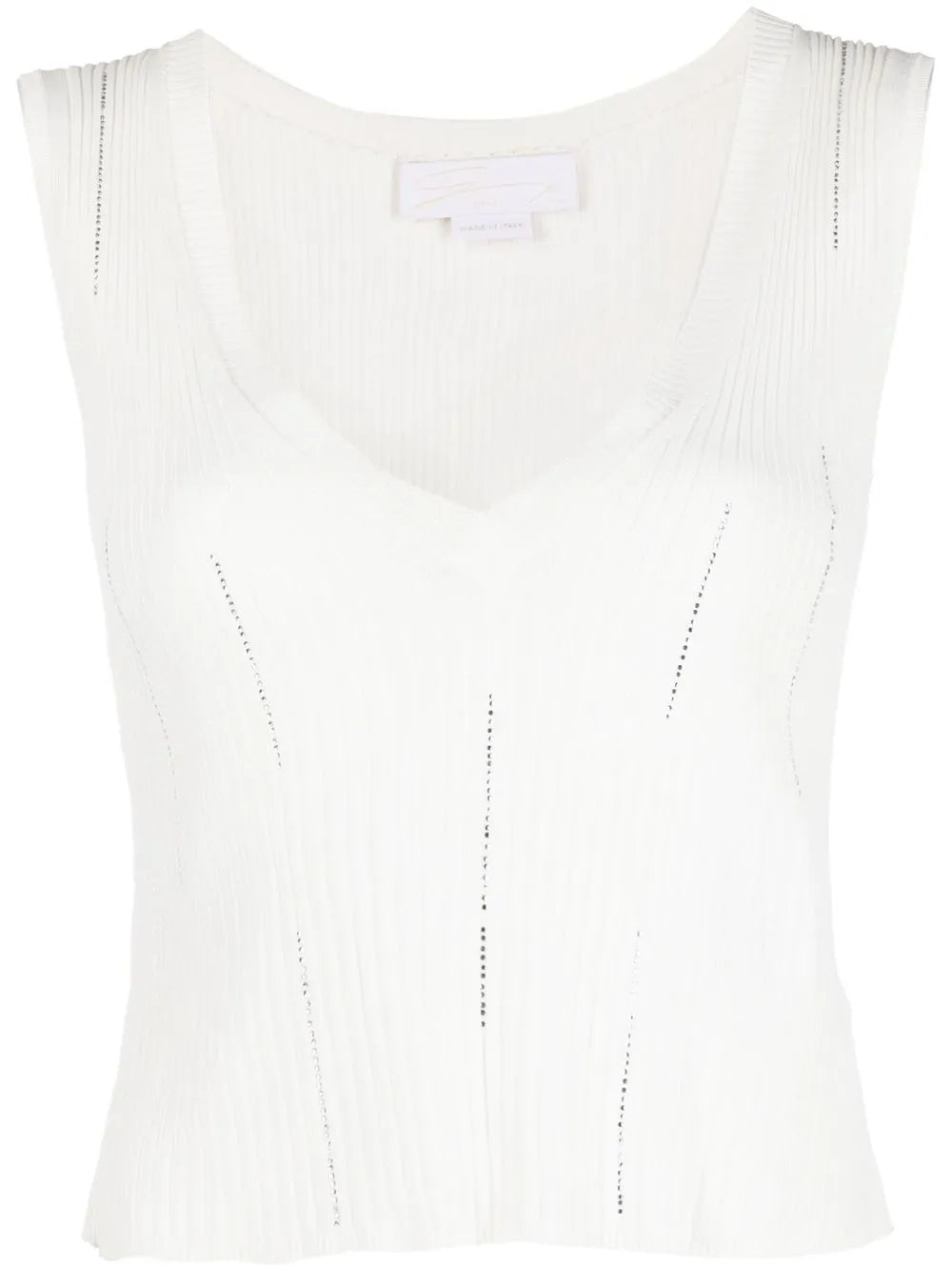 Embellished Rib Vest