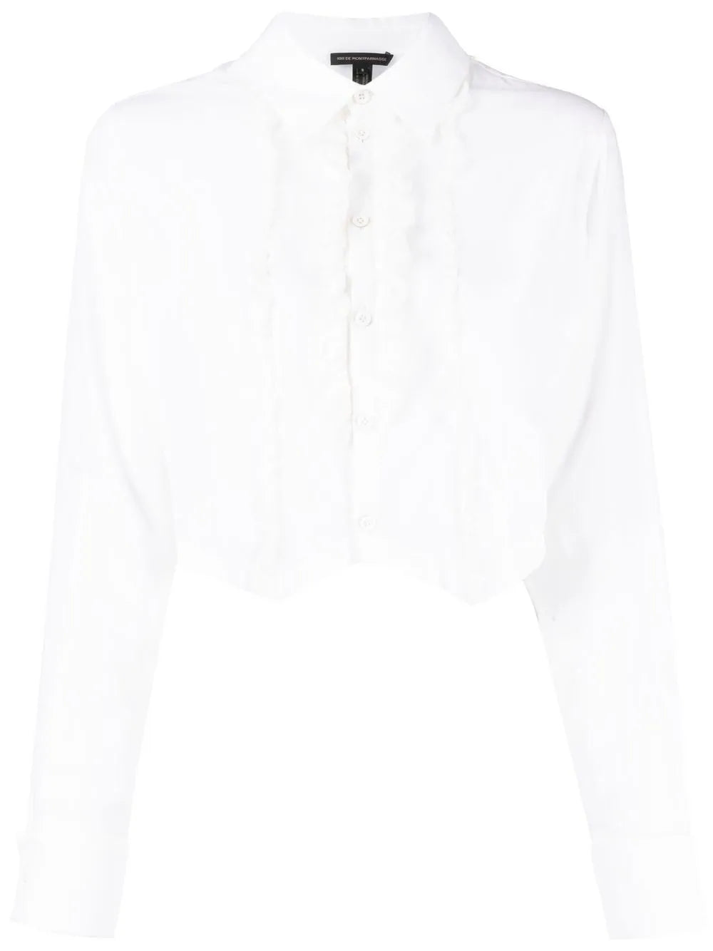 Ruffled Tuxedo Shirt