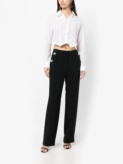 Ruffled Tuxedo Shirt