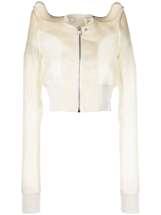 Cropped Zip-Up Jacket
