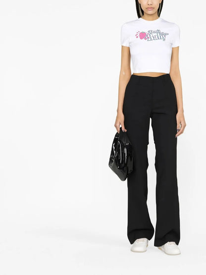 Tailored Bootcut Trousers