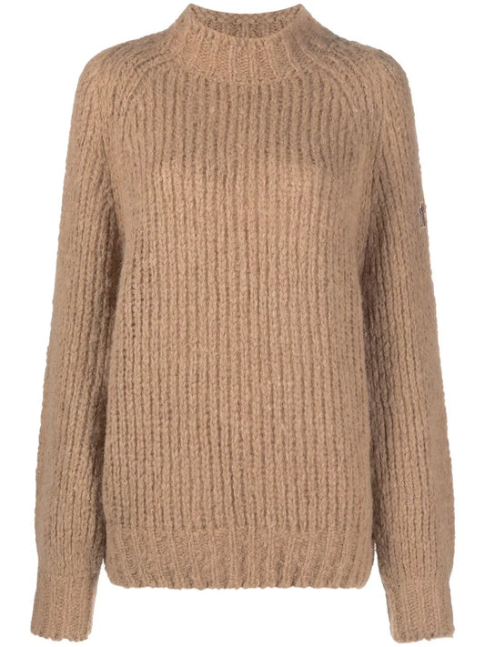 Open-Knit Wool Jumper