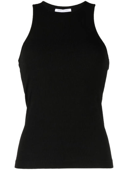 Racerback Ribbed-Knit Top