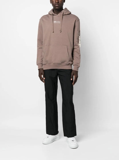 Logo-Embroidered Organic Cotton Hoodie