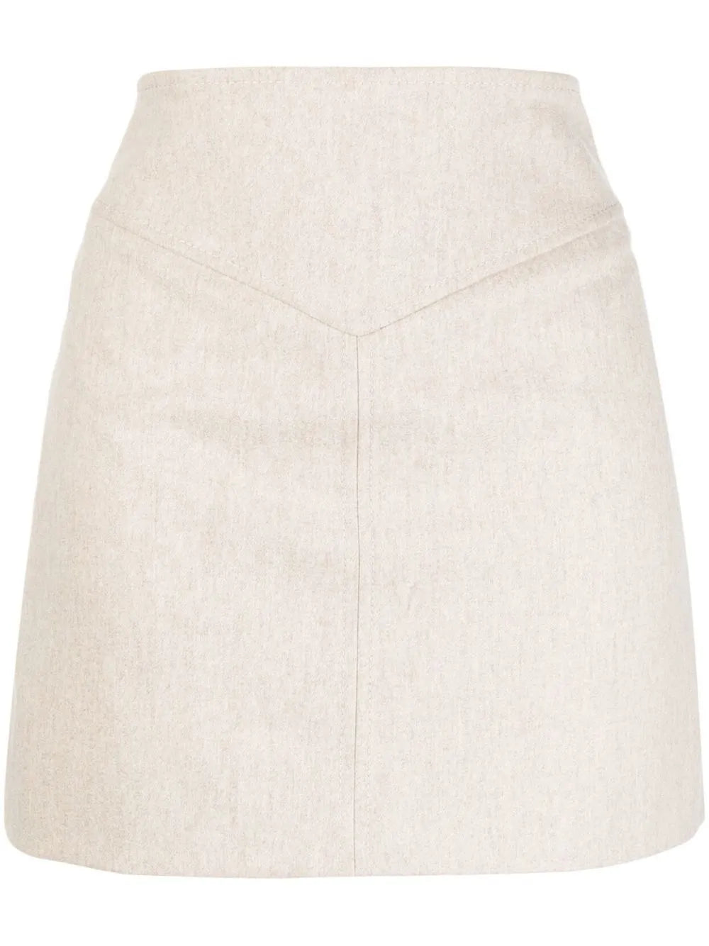 Wool-Blend Mini Skirt