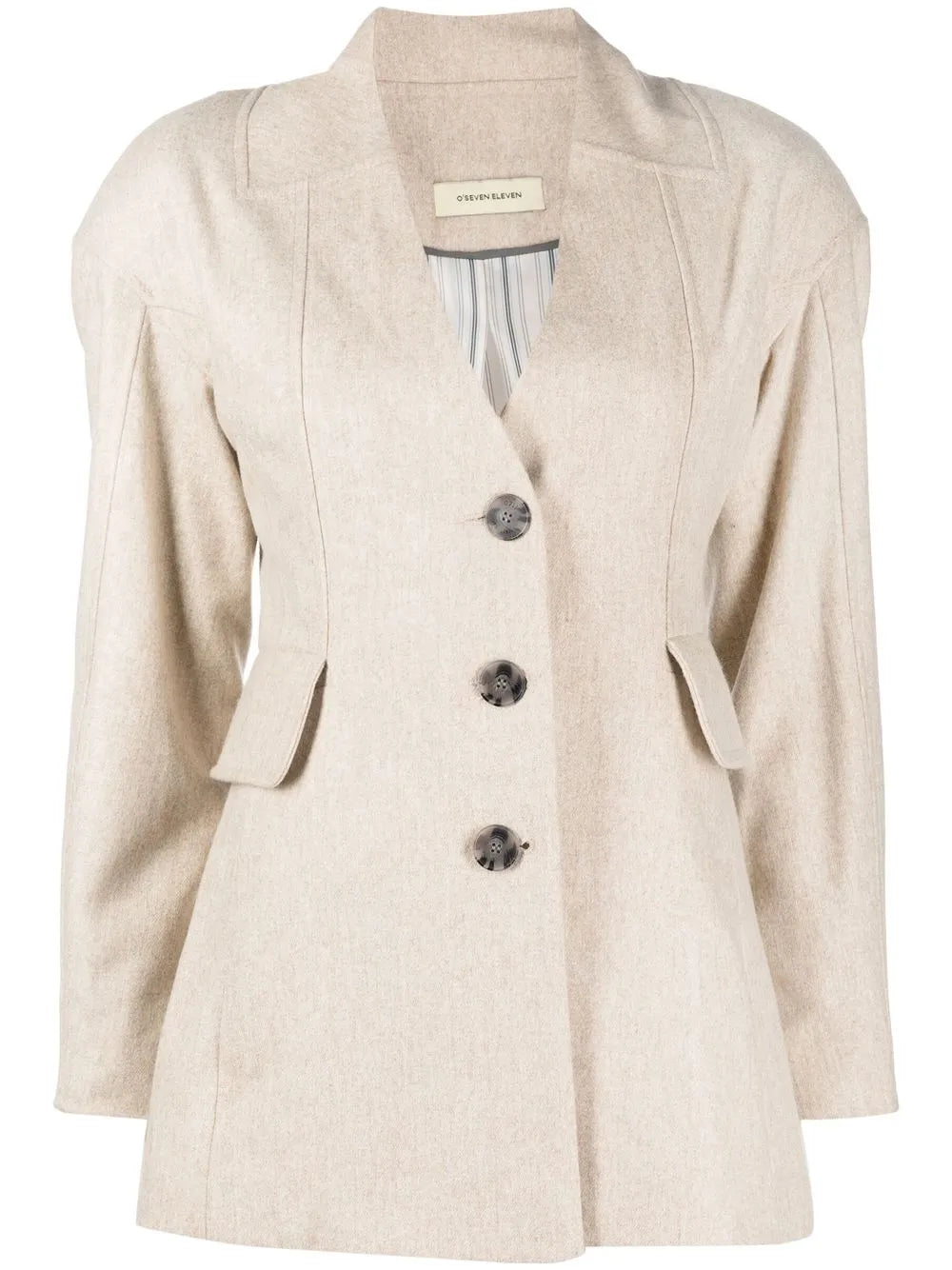 Single-Breasted Tailored Blazer