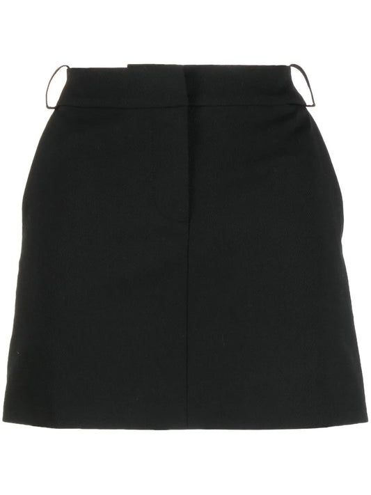Wool-Blend Mini Skirt