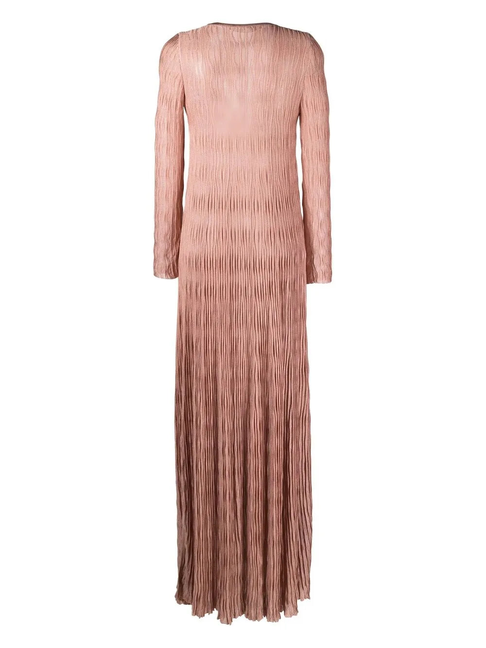 Ribbed Long Cardigan